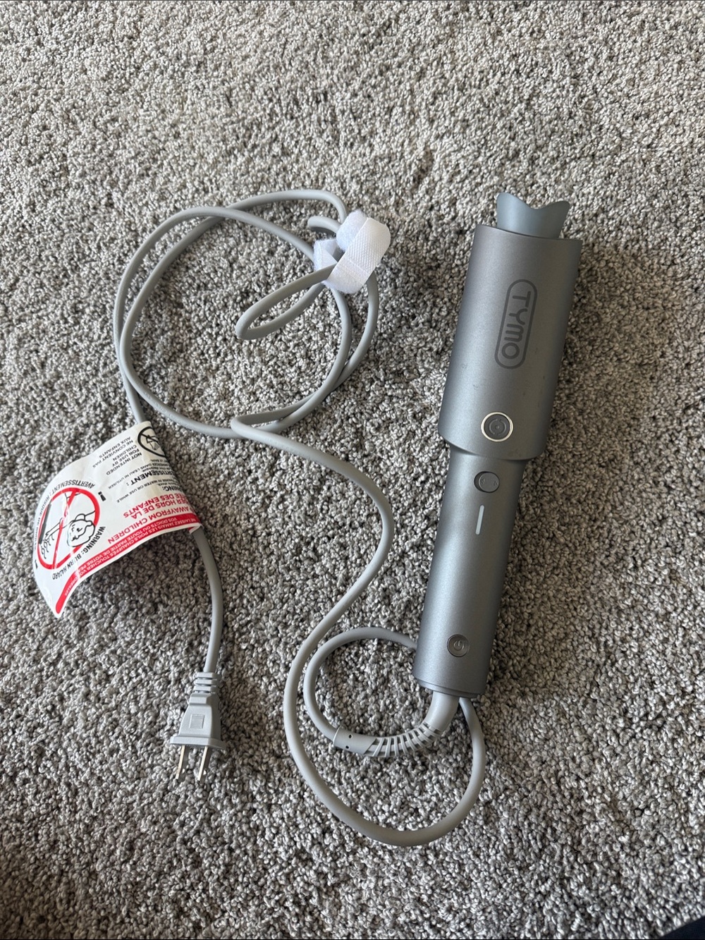 Tymo Gray Automatic Hair Styling Tool - Stylish Gray Hair Curler